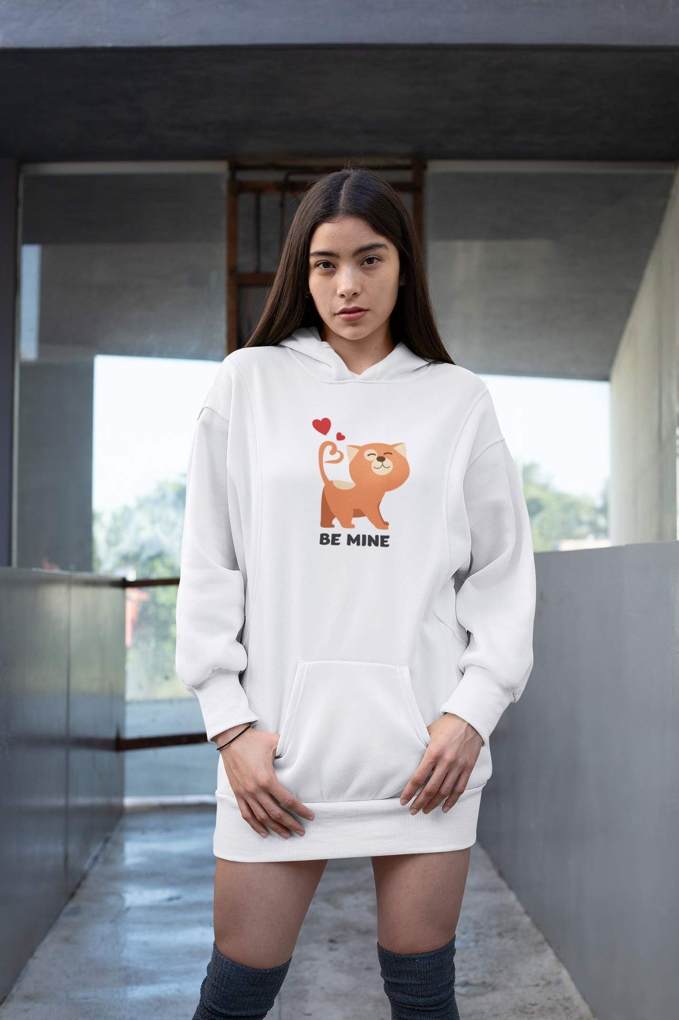 Hoodie (Men) - Be Mine Valentine (7 Colours)