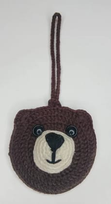 Handmade crochet emoji pouch, cute emoji coin pouch, air pods pouch, keychain pouch, bag charm, multi purpose storage  pouch Pack Of 5