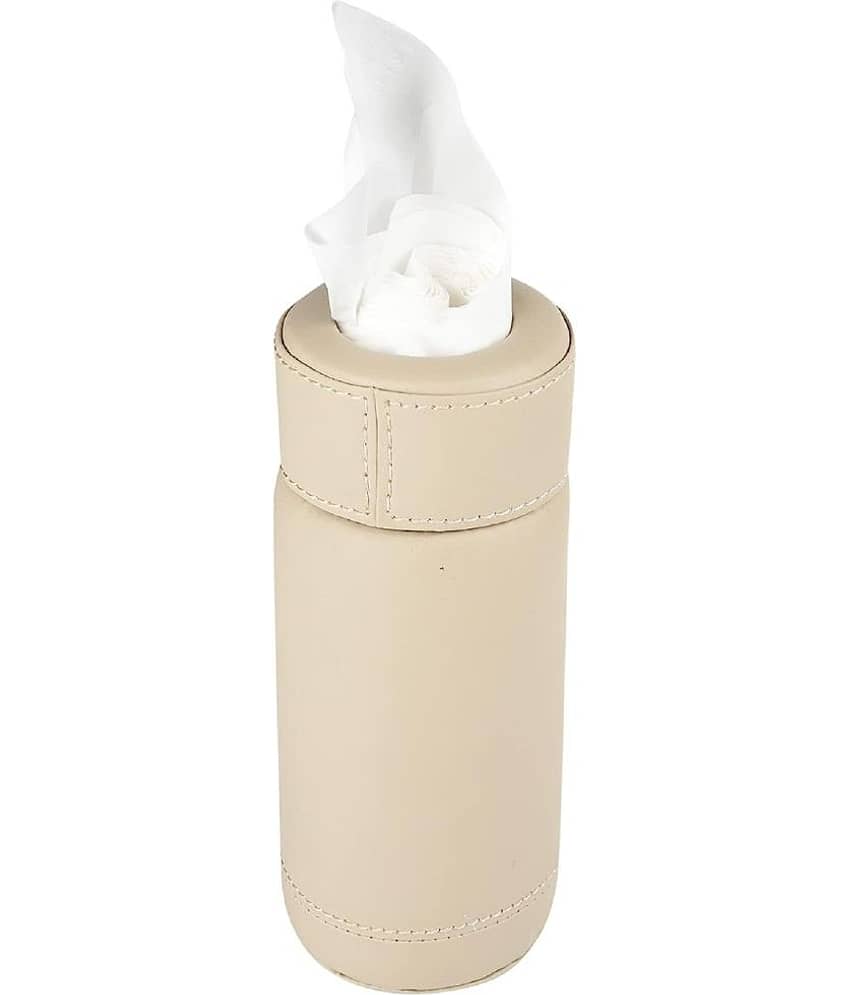 SIAGO Car Tissue Dispenser Leather Beige
