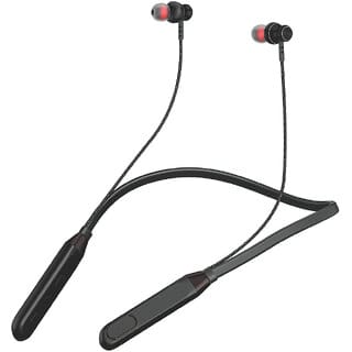 TecSox Spark 411 Bluetooth Neckband | 30 Hours Play TIme | HD Mic & High Bass | 13mm Driver