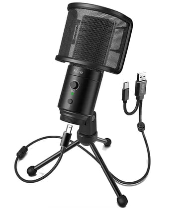 (Refurbished) FIFINE K683A - USB Desktop Microphone (With Tripod Stand)