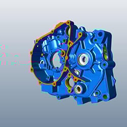 CRANK CASE ASSEMBLY LEFT - Xtreme 125 - 1120AACL000S