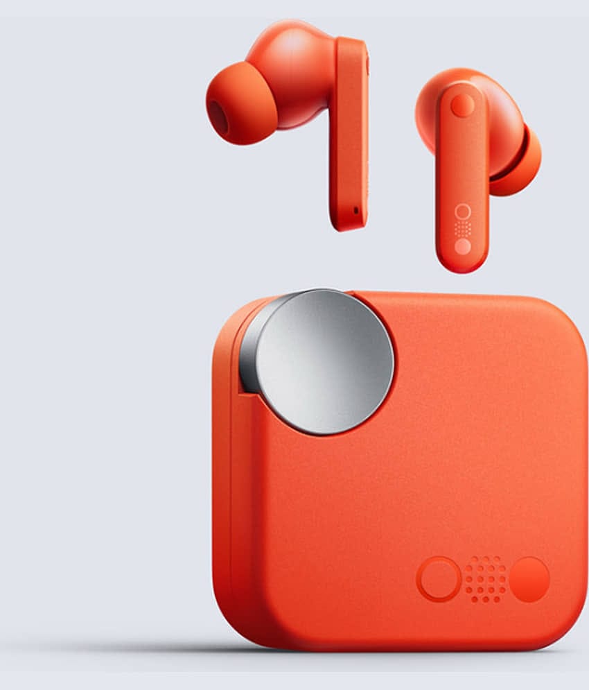 Life Like Bluetooth Earbuds With High Bass Sound In Ear TWS Orange