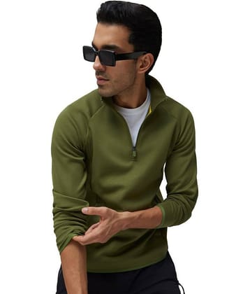 XYXX Cotton Blend Men's Casual Jacket - Green ( Pack of 1 )