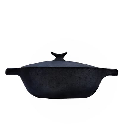 Longpi Black Stone Pottery Casserole Medium (1TPTUTIKA00211)