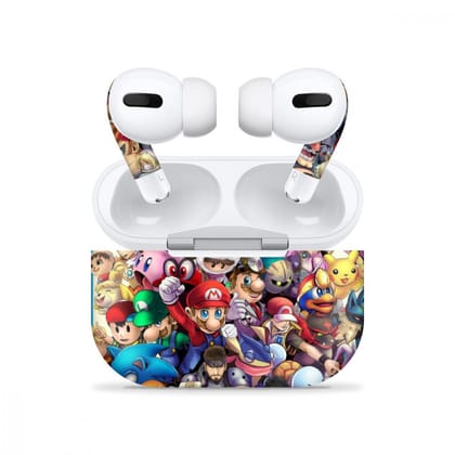 Airpods Pro Supergame Skin (only cover/ ) Airpods Pro Supergame Skin