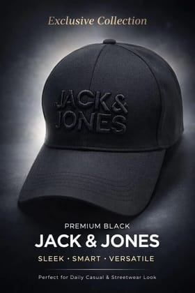 Black Imported Cotton JACKS & JOHNS