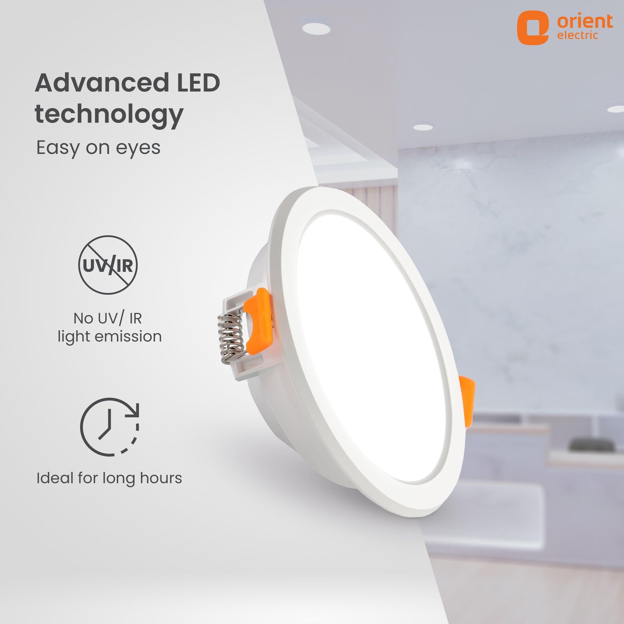 Eternal Backlit LED Recess Panel Round Eternal Backlit LED Recess Panel Round - 10W / Cool White