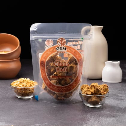 ODM Masala Chana Badi (Bengal Gram Wadi) - Sun-Dried Homestyle