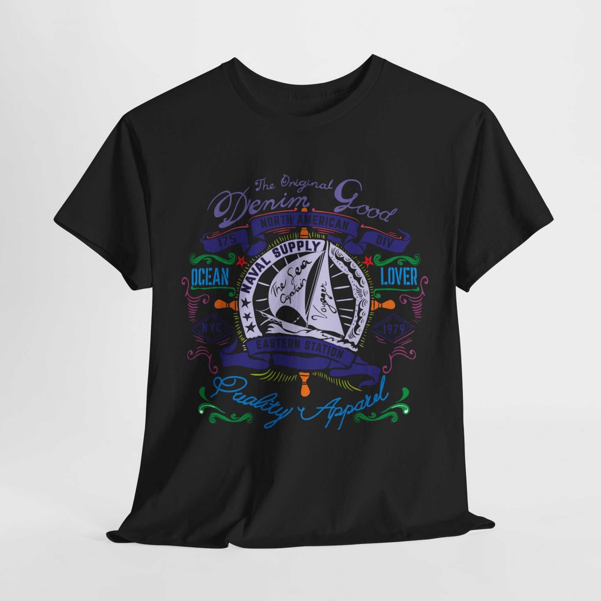 Premium Cotton T-Shirts with Bold Graphic DTF Prints (Color-Black, Size-M)