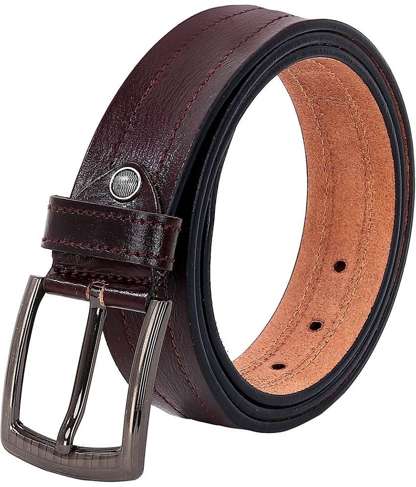 Leather World - Leather Men's Casual Belt ( Pack of 1 )