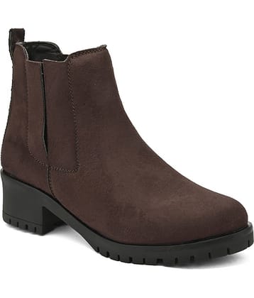 Fentacia - Brown Women's Ankle Length Boots