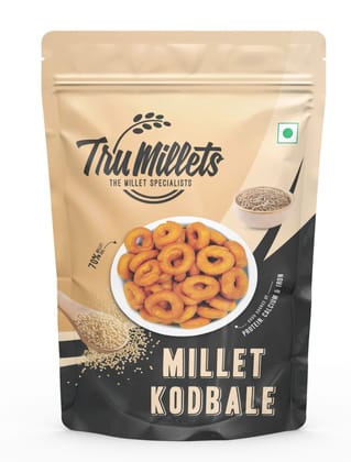 TruMillets Millet Kodbale 125g | Authentic South Indian Snack | Crunchy & Tasty Kodubale | No Palm Oil | Ready-to-Eat | Healthy & Wholesome Millet Snack TruMillets Millet Kodbale 125g | Authentic South Indian Snack | Crunchy & Tasty Kodubale | No Palm Oil | Ready-to-Eat | Healthy & Wholesome Millet Snack