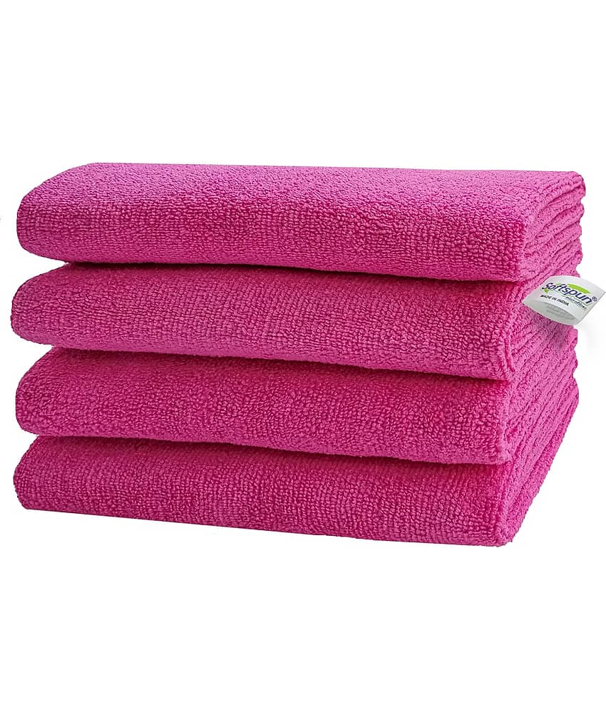SOFTSPUN Fabric Microfiber Duster Set of 4