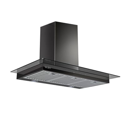 Designer Electric Kitchen Chimney Touch Control 90cm 1250 m3/h - Black (CH6062TSBL90LTW)