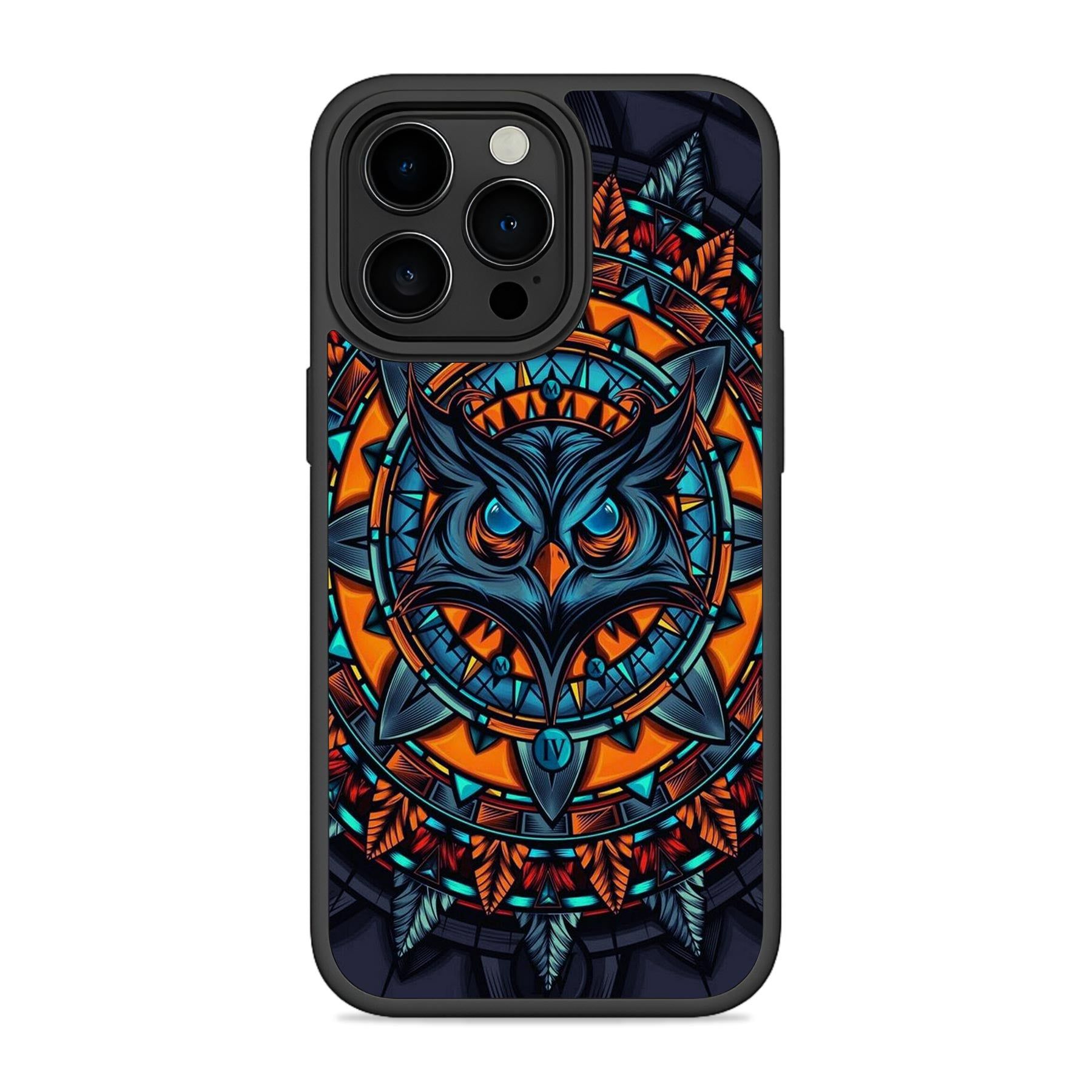 Mighty Owl Orange Mobile Bumper Cover