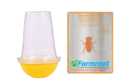 FARMROOT FRUIT LURE WITH FLY TRAP  - (Pack of 20)