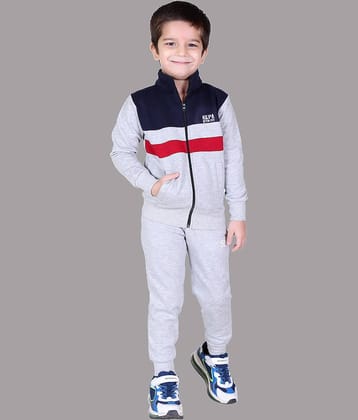 Kepa Pack of 1 Boys Cotton Blend Tracksuit ( Grey )