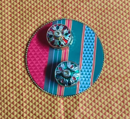 Haldi Kumkum platter for pooja and gifting