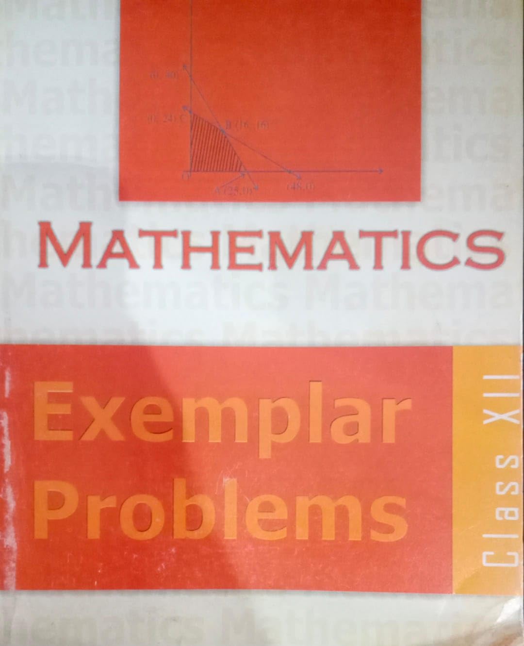 Mathematics Exemplar Problems Class XII Textbook NCERT