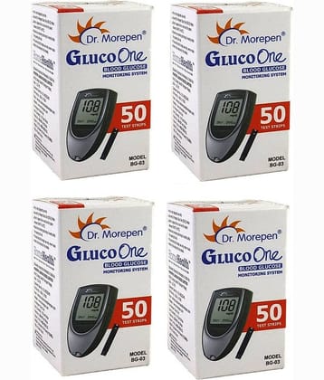 Dr. Morepen BG03 50 strips 200 Test Strips