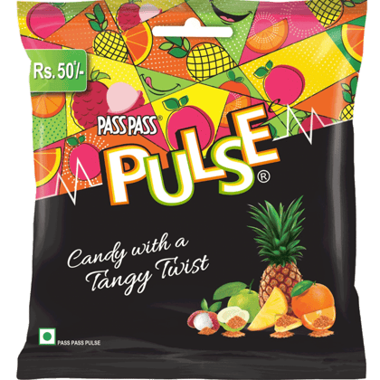 Pulse Pouch || Assorted Candy || 50 Pieces || 202.5 Grams