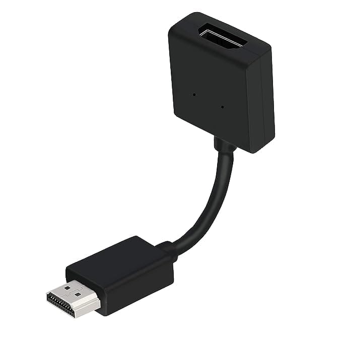 Best Deal HDMI Type A Male - Female Extension Compact Adapter Cable Lead - Ideal for Fire Stick