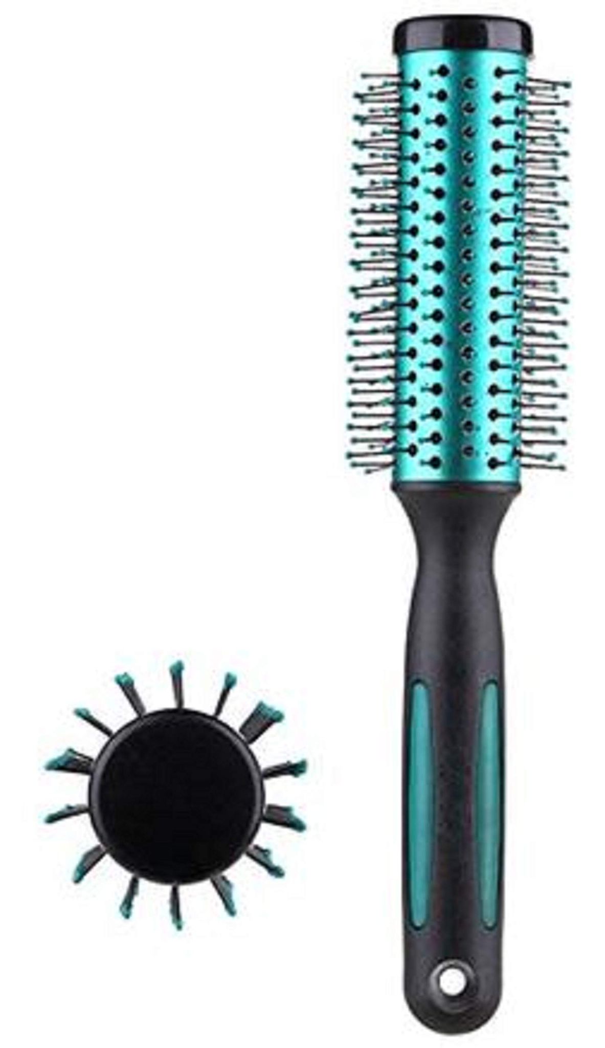 Elecsera Professional Round Brush For Blow Drying � Large Ceramic Ion Thermal Barrel Brush For Sleek, Precise Heat Styling and Maximum Volume � Lightweight, Antistatic Bristle Hair Brush