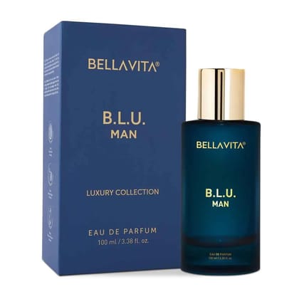 Bellavita BLU Eau De Parfum for Men - 100 ml
