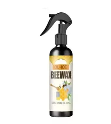 Beeswax Polish Spray  Natural Wood & Conditioner for Tables, Chairs, Cabinets Restores Shine Protects Non-Toxic, Easy Application Safe All Finishes (3)