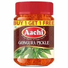 AACHI GONGURA PICKLE 200G 1+1