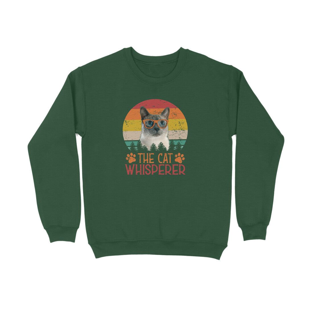 Sweatshirt (Men) - The Cat Whisperer (4 Colours)