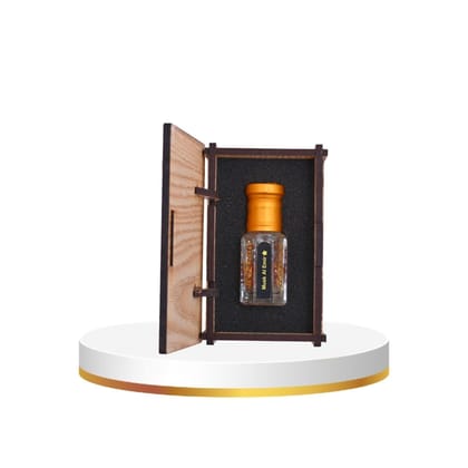 alnaqi fragrances Musk Al Emir Attar Perfume Oil Unisex | Alcohol-Free Arabian Attar with Clean Musk, Soft Floral & Oriental Notes | Long-Lasting Roll-On Concentrated Perfume Oil