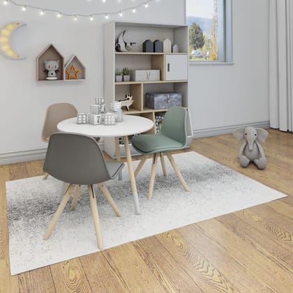 Neu Looms Handmade Viscose Wool Anti-Skid Rug Soft, Durable & Stylish for Bedroom, Living Room, Nursery, Playroom, Dorm & Reading Area Neu Looms Handmade Viscose Wool Anti-Skid Rug Soft, Durable & Stylish for Bedroom, Living Room, Nursery, Playroom, Dorm & Reading Area