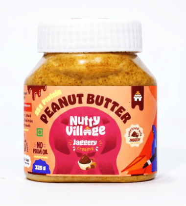 Nutty Village Peanut Butter Jaggery Flavor Crunchy 325 g