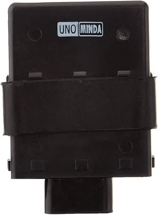 Uno Minda Cd-7006 Cdi- Black Case, 6 Pin Black Coupler & 1 Wire Bullet for Yamaha-Szr