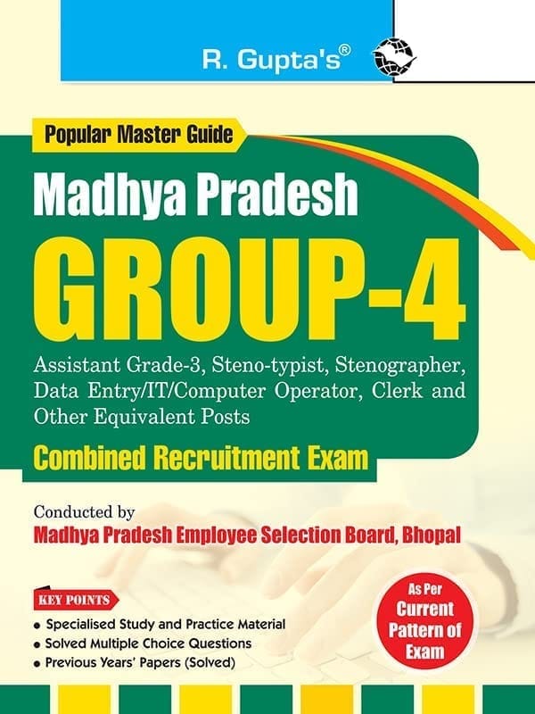 Madhya Pradesh: Group-4 (Assistant Grade-3, Steno-typist, Stenographer, Data Entry Operator etc.) Combined Recruitment Exam Guide [Paperback] [Apr 03, 2023] RPH Editorial Board