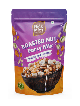 Nickmics Roasted Nut Party Mix-200g Nickmics Roasted Nut Party Mix-200g