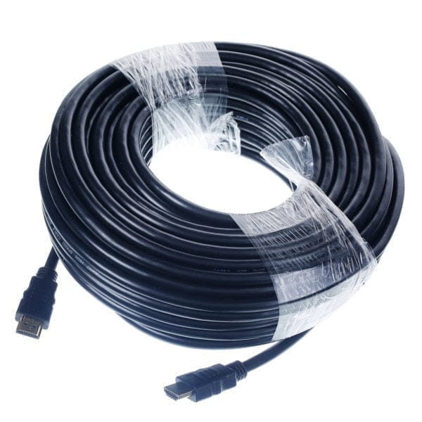 HDMI to HDMI (Male-Male) Cable 1.4V High-Speed with Ethernet - 30Mtr (Black)
