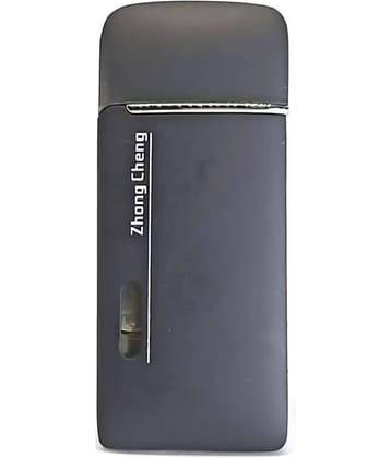 Kadio Black Aluminium Cigarette Lighter ( Pack of 1 )