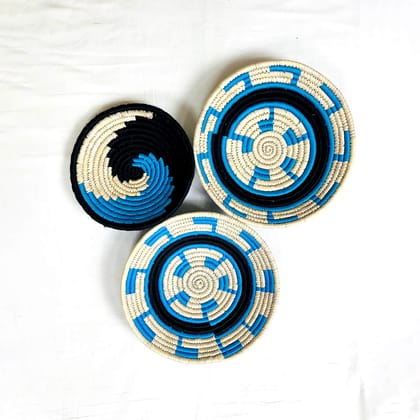 Sabai Grass Wall Plate (Set of 3)