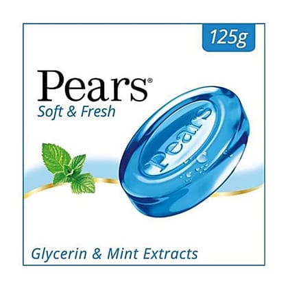 Pears Soft & Fresh Soap Bar 100g