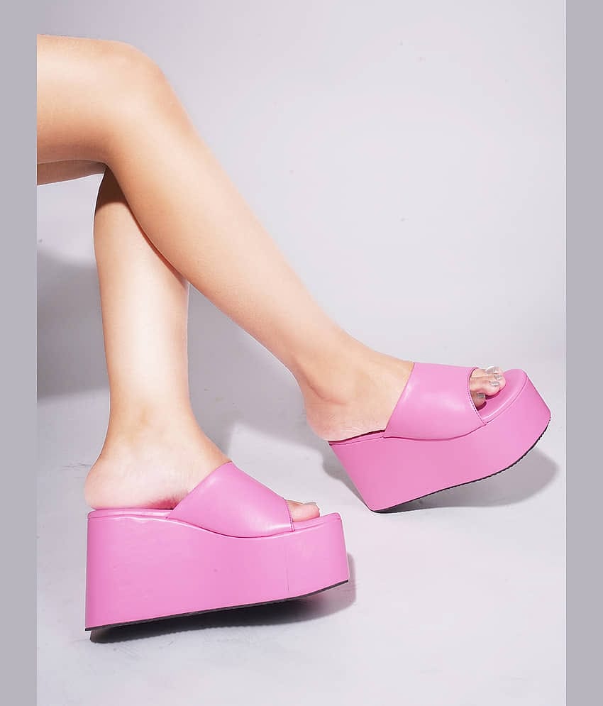 JM Looks Lavender Women's Sandal Heels