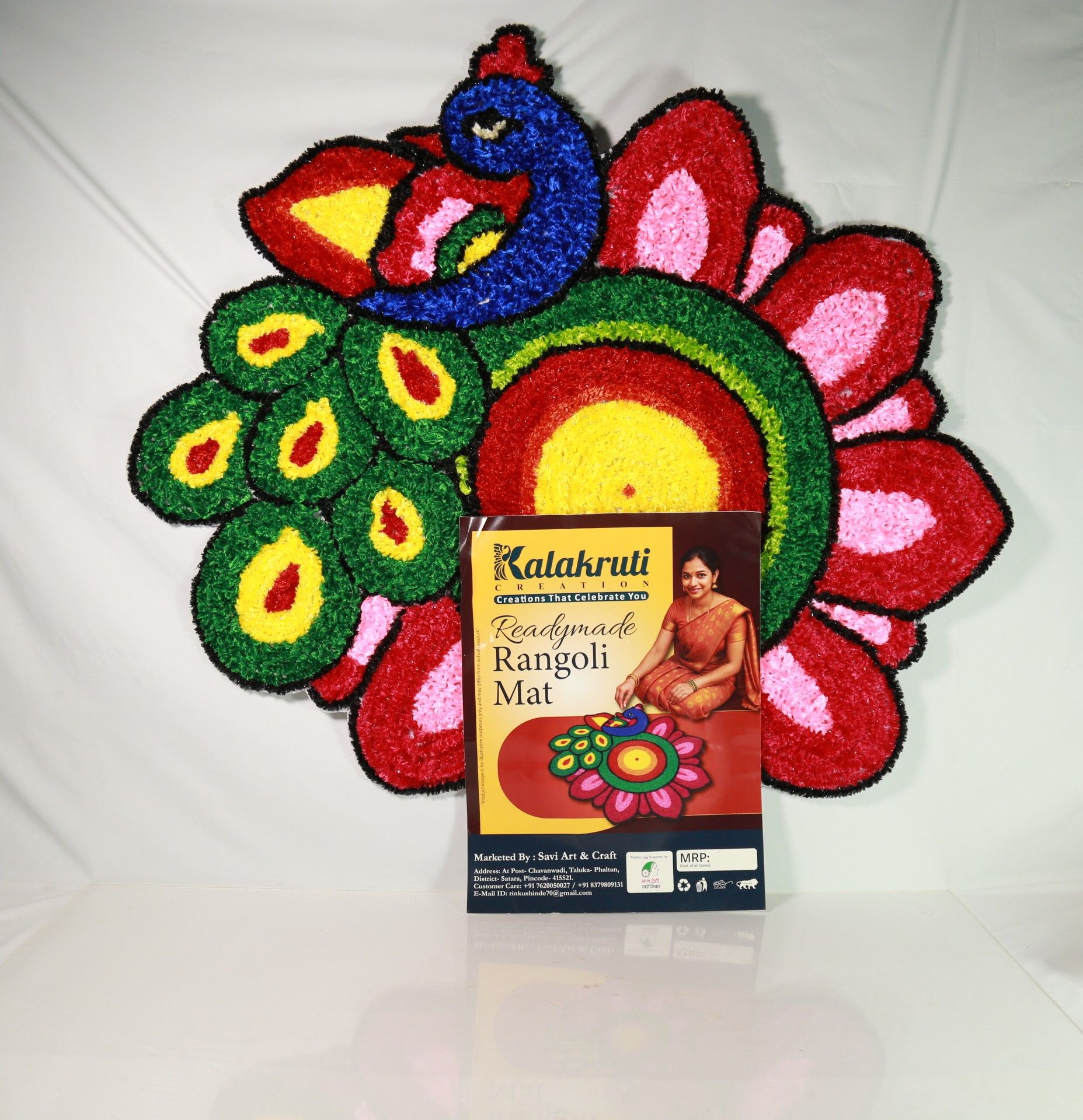 Readymade Rangoli Mat 1 Piece Each