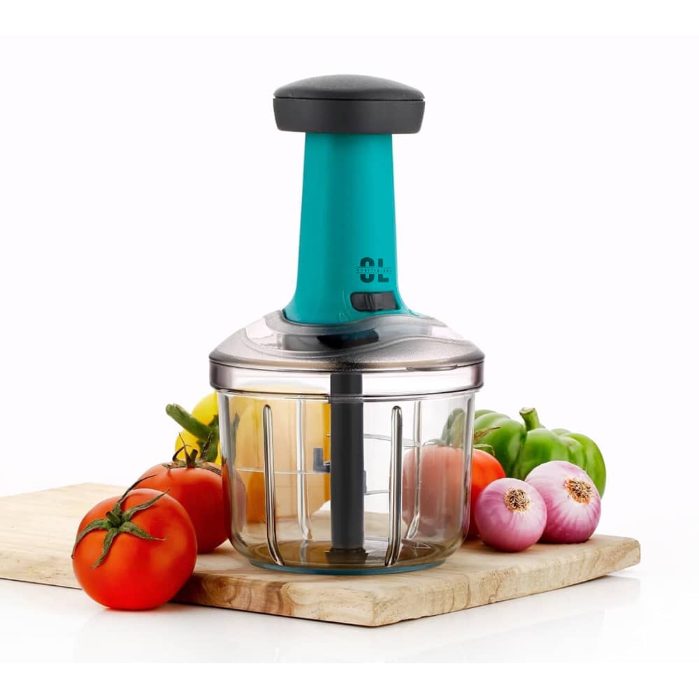Craftlayout Hand Press Push Vegetables Chopper 1000 Ml
