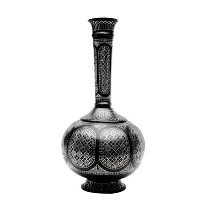 Bidri Work  Suraye Vase Tarkashi Work  (1SMTDCOKA07909)