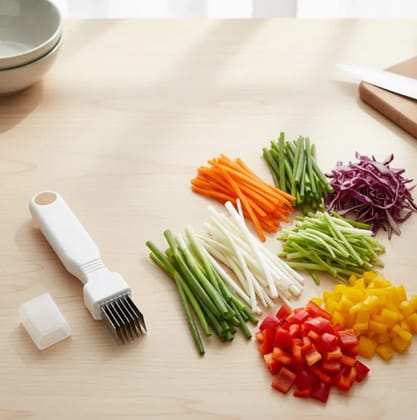 Stainless Steel Blade Cutter, Vegetable Cutter, Fruit Chopper Vegetable Grater & Slicer