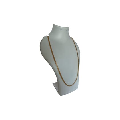 "Exquisite Gold Plated Long Chain Necklace for Women - Perfect for Any Occasion"