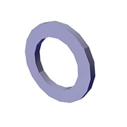 WASHER PLAIN 17 MM