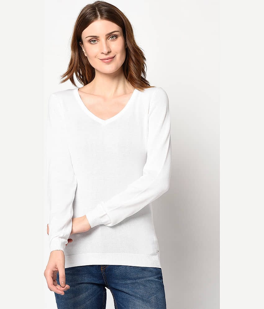 98 Degree North Cotton White Pullovers